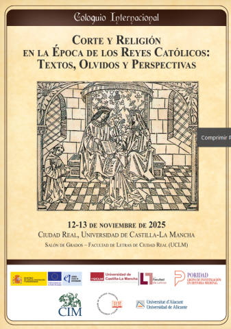 Coloquio Internacional Corte y Religión en la Época de los Reyes Católicos